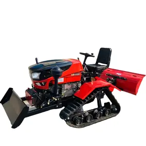 25pk 35hp 50hp Landbouw Uitrusting Cultivator Roterende Helmstok Tuin Mini Tractor Met Aanhechtgereedschap