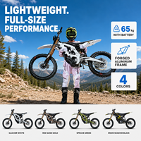 Moto électrique tout-terrain Surron Light Bee 2 24kW haute performance, vitesse rapide de 90 km/h, livraison DDP aux États-Unis