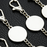 Porte-clés en métal personnalisé créatif avec logo, porte-clés en alliage de zinc personnalisé pour la promotion de la marque d'entreprise, cadeau promotionnel d'usine