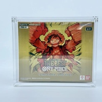 Étui de présentation en acrylique cristallin de qualité supérieure avec protection UV personnalisée pour boîte japonaise One Piece