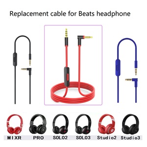 <span class=keywords><strong>CABLE</strong></span> de repuesto de PVC <span class=keywords><strong>para</strong></span> <span class=keywords><strong>auriculares</strong></span>, <span class=keywords><strong>para</strong></span> studio 3, solo 3, AUX, <span class=keywords><strong>Beats</strong></span> - Product Image 3