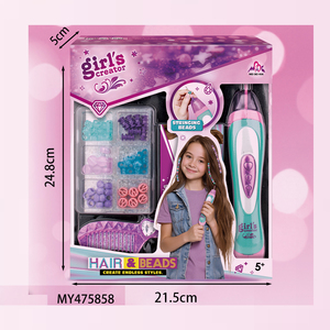 Machine à tresser les cheveux DIY pour filles 2026 – Tresseur automatique à manivelle pour enfants – Kit de <span class=keywords><strong>coiffure</strong></span> créative avec perles - Product Image 2