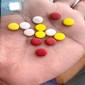 Perles de disque de verre vibrantes sur mesure Diverses couleurs Possibilités de conception sans fin polyvalentes pour les perles de verre au chalumeau en cristal - Product Image 1