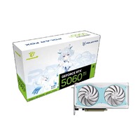 Manli 2025 New Polar Fox GeForce RTX 5060 Ti 16G 8G OC Gaming GPU RTX5060 Ti GDDR7 PCI-E 5.0 DLSS4 untuk Gaming Desktop Fan