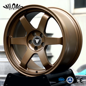 Jantes de course JDM en bronze de 17, 18 et 19 pouces, 4x100, alliage Te37 Sl, roues forgées pour Toyota <span class=keywords><strong>Gr</strong></span> Supra 86 Gr86 Celica Mr2 - Product Image 1