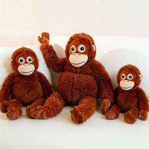 Offre Spéciale : Jouet en peluche singe, Jouet animal en peluche singe, Bracelet slap singe en peluche, Sac à dos singe en peluche - Product Image 2