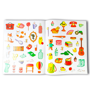 Service d'impression d'autocollants personnalisés 15 livres de conception d'autocollants pour enfants livre d'autocollants jouet d'apprentissage préscolaire livre d'autocollants éducatifs - Product Image 6