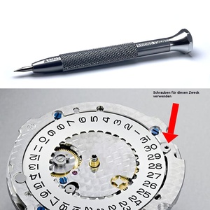 Mouvement de montre KWONG YUEN 3235, disque de <span class=keywords><strong>date</strong></span>, embouts de tournevis pour le démontage de montres - Product Image 5