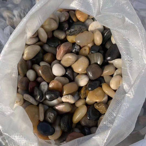 Chất lượng cao mix màu sỏi ngoài trời trang trí cao đánh bóng tuyết trắng sỏi đá để bán vỉa hè sỏi đá - Product Image 2