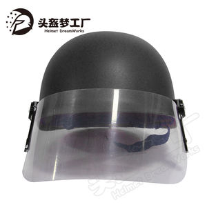 Adulto Polizia SWAT Squadra Casco Pieghevole con visiera trasparente Combattimento Tattico Costume Adulto costume - Product Image 2