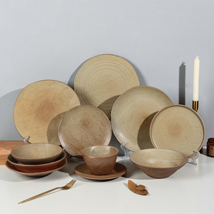 ชามซุปเซรามิกหูหนานสไตล์ญี่ปุ่น งานแฮนด์เมดสั่งทำพิเศษ ดีไซน์หรูหราแบบเรโทร เคลือบสี สำหรับร้านอาหาร โรงแรม และใช้ในครัวเรือน - Product Image 4