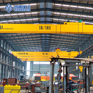 מנוף גשר עילי דו-קורה עם מנוף הרמה גמיש, מתוצרת סין - Product Image 2