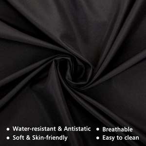 Cape de Coiffure Professionnelle Haut de Gamme Imperméable, <span class=keywords><strong>Anti</strong></span>-Décoloration, Antistatique avec Fermeture à Boutons Pression, Tablier de Coupe de Cheveux Personnalisable avec Logo - Product Image 6