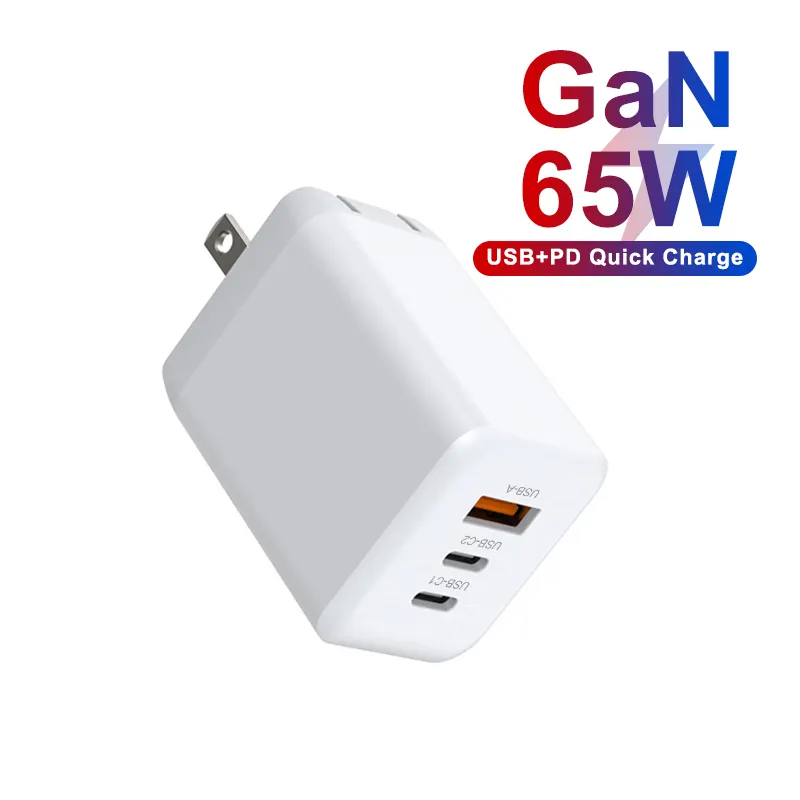 סיטונאי בית מטען 65w מהיר סוג C פ"ד 65w Usb גן מטען עם Qc 4.0 3.0 מטען מהיר עבור האיחוד האירופי ארה"ב בריטניה Au Plug