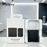 Pengisi Daya T6010 Kualitas Asli 60W Super Fast Charge EU/US SET Adaptor T6010 untuk Samsung Galaxy S26 S25 FE S24 Ultra
