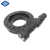Boîtier fermé de moteur hydraulique d'entraînement de pivotement WEA9 pour des industries agricoles de machines de construction roulements d'orientation de rouleau croisé