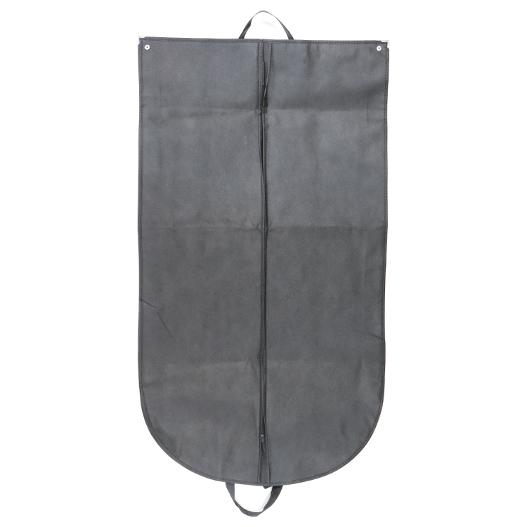Luxury black eco friendly foldable cloth suit cover mens suit garment bag with zipper