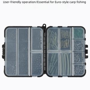 420 Euro Carp Rig Set Anti Sinker flottante per canna da <span class=keywords><strong>mare</strong></span> pesca selvaggia carpa professionale Kit pescatore professionale con custodia - Product Image 5