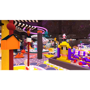 Customized Large Indoor Trampoline Park for Adult and Children Equipment with Ball <b>Pool</b> and Devil <b>Slides</b> Electronics Video Games - Product Image 3