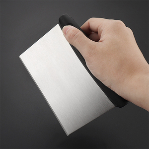 Thép không gỉ bột scraper và nhựa Cutter bột scraper nhà bếp công cụ với khắc Kích thước bột Cutter - Product Image 4