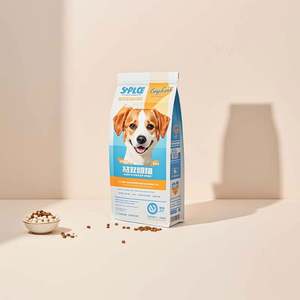 Sac d'emballage de friandises sèches réutilisables pour chats avec fermeture éclair écologique personnalisée - Product Image 2