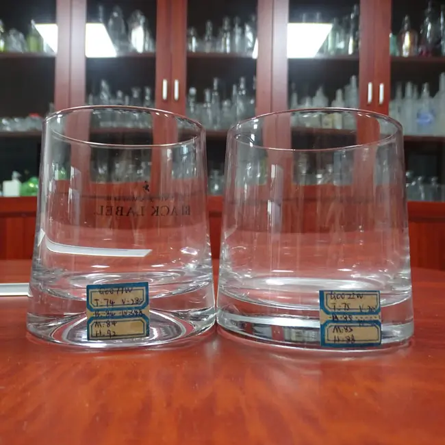 Round Hand Made Wholesale Shot Glass 300ML Empty Glass Whisky