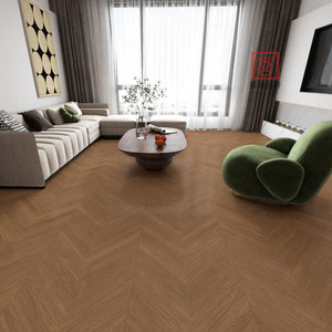 Azulejos de Cerámica Estilo Rústico/Wabi-sabi con Diseño de Espiga, Aspecto de Madera, Acabado Mate, <0.5% de Absorción de Agua, 600x1200, Estilo Parqué - Product Image 3