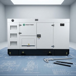 Groupe électrogène diesel insonorisé 325 kVA, groupe électrogène silencieux, groupe électrogène électrique, groupe électrogène de puissance, 325 kVA 260 kW - Product Image 1