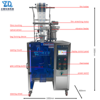 Machine d'emballage entièrement automatique à trois soudures latérales, pneumatique, en acier inoxydable, de qualité alimentaire, pour graines de citrouille, cacahuètes et granulés, avec comptage précis