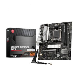 UNTUK MSI B650M Bomber WiFi micro-atx <span class=keywords><strong>Motherboard</strong></span> <span class=keywords><strong>AMD</strong></span> untuk Ryzen 9000/8000 Series Desktop <span class=keywords><strong>Processor</strong></span> Socket AM5 Memory Boost 7800 + - Product Image 1