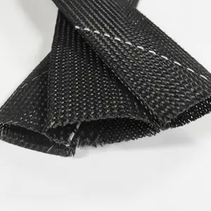 制造商高品质可定制尺寸防爆尼龙纤维可膨胀编织电缆套