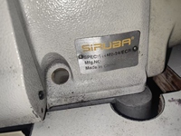 Machine à coudre surjeteuse motorisée entièrement automatique d'occasion SIRUBA 698D de Taïwan, vitesse de 5500 points/min, épaisseur de 5,5 mm pour la couture de vêtements tricotés