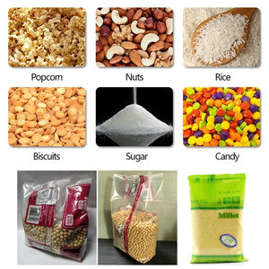 Machine à emballer automatique de pesage volumétrique de <span class=keywords><strong>granules</strong></span> de grain machine à emballer de sac de haricots de riz machine à emballer de sachet de sel de sucre - Product Image 5