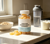Complément Sportif Personnalisé en Usine : Bonbons Gélifiés à la Créatine Monohydrate pour Pré-Entraînement