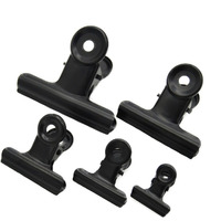 Clips Metálicos para Papel, Tipo Bulldog, en Negro, Oro Rosa y Oro Blanco, de 22mm, 31mm, 38mm, 50mm, 63mm y 75mm, Venta al Por Mayor, Personalizables