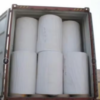 Rouleaux de papier absorbant Airlaid blanc en gros, haute qualité, personnalisables, en matières premières pour serviettes en papier
