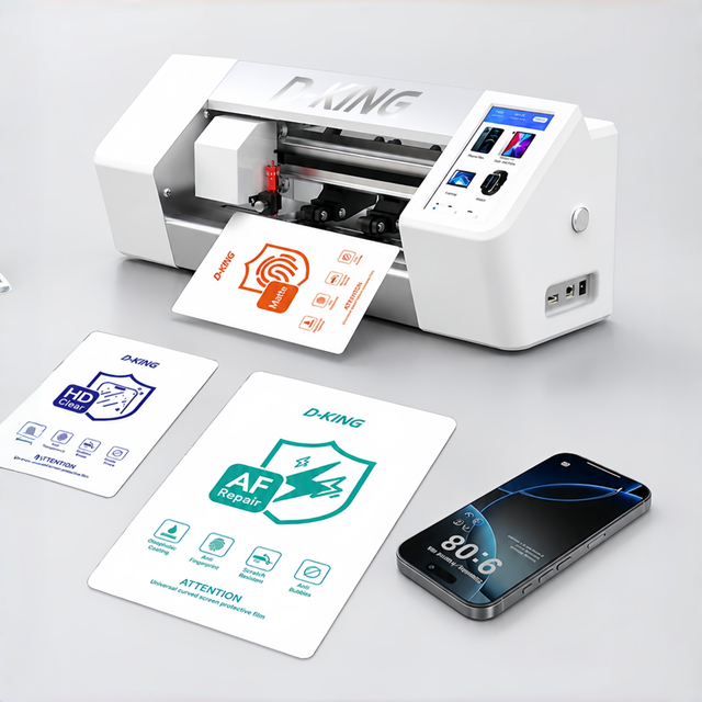 Unlimited Hydrogel Soft Film Cutter Smartphone Skin Screen Protector Sheet Plotter Cutting Machine for Mobile Phone Film Use