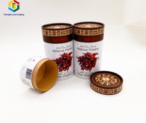 Papel de sal de tapa de Metal pasta de dientes de embalaje de café de Emballage el compuesto duro textiles <span class=keywords><strong>puro</strong></span> Kraft tubo - Product Image 1
