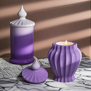 Stampo in silicone per resina a forma di vaso romano quadrato, taglia unica, per la creazione di barattoli e bottiglie in resina. - Product Image 4