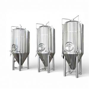 Mejor Precio, Microcervecería Comercial de 1500L, Tanque de Fermentación Cónico de Cerveza con Doble Pared de Acero Inoxidable 304, Unidad Isobarica - Product Image 5