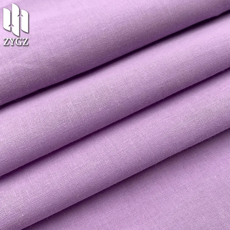 Commercio all'ingrosso di 60 pezzi di tessuto di cotone tinta unita di camicia simile alla seta Gaomifu