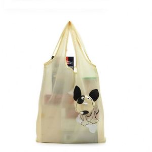 Sacs de courses réutilisables pliables écologiques, sacs à main en forme de chien de dessin animé pour supermarché, logo personnalisé disponible - Product Image 1