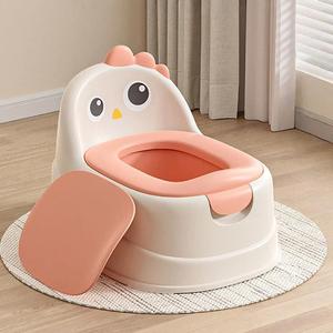 Siège de toilette d'apprentissage pour bébé avec couvercle, siège d'apprentissage de la propreté pour enfant, toilette d'apprentissage en plastique pour bébé - Product Image 3