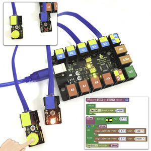 Module de <span class=keywords><strong>bouton</strong></span> tactile numérique Easy Plug de Keyestudio pour <span class=keywords><strong>Arduino</strong></span>, Raspberry Pi - Product Image 5