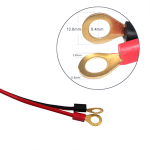 12V Çakmak Soketi - Eyelet O Terminal Adaptörü, Araç Aküsü için Dişi Konnektör Güç Çıkışı - Product Image 4