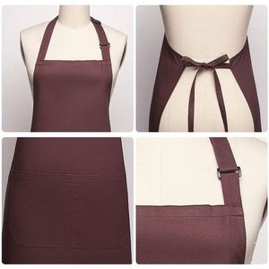 High Quality Unisex Work Uniform Custom Logo Waterproof Woven <b>Apron</b> for Restaurant Cafe Baking <b>Kitchen</b> Home Cooking Cleaning - Product Image 2