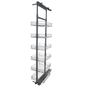 Modern Design Glass Pantry <b>Storage</b> <b>Unit</b> With Organization Basket for <b>Kitchen</b> Pantry <b>Storage</b> Organization - Product Image 2