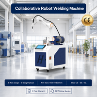 Brazo Robótico de Soldadura Surcar Cobot de 6 Ejes, 5 kg de Carga Útil, Multiproceso MIG TIG Arc, Motor con Caja de Cambios, Acero Inoxidable, 3kW 220V/380V