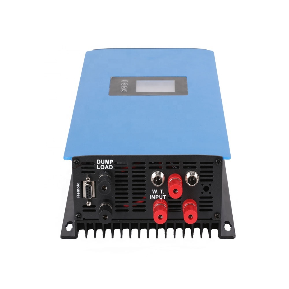 Vertical wind turbine inverter 1000w, no noise vertical wind turbine inverter for home use