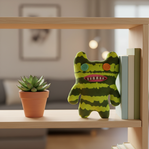 Peluche Monstre Dentu Funky pour Bébé, Jouet en Coton Original et Adorable pour Filles, Niche et Adorable - Product Image 1